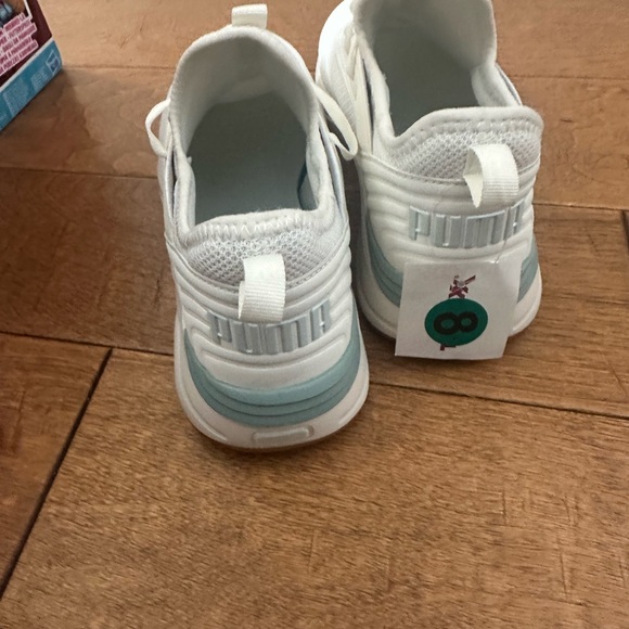 Puma White Mesh Sneakers - Picture 4 of 7